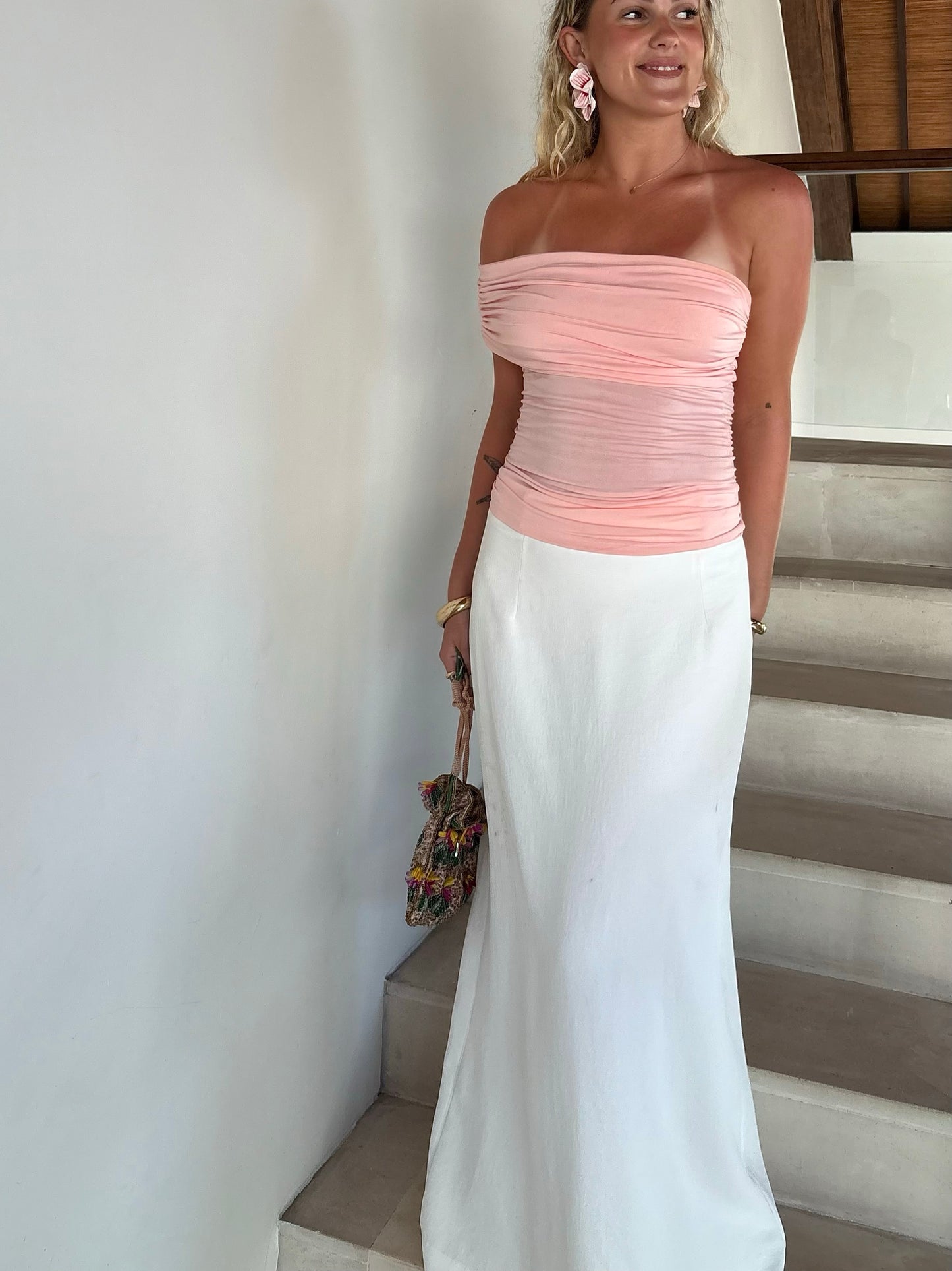 ADA TOP - PEACH PINK