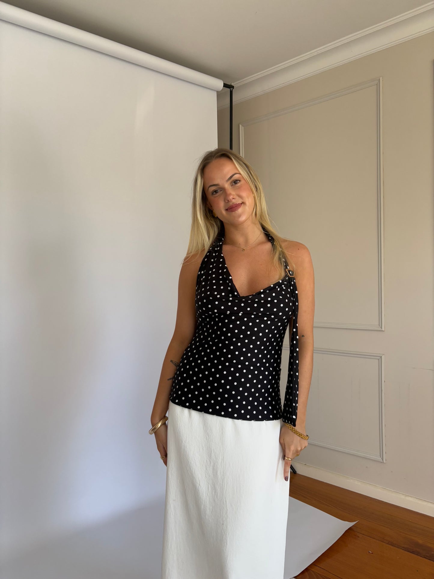 GRETA TOP - POLKA