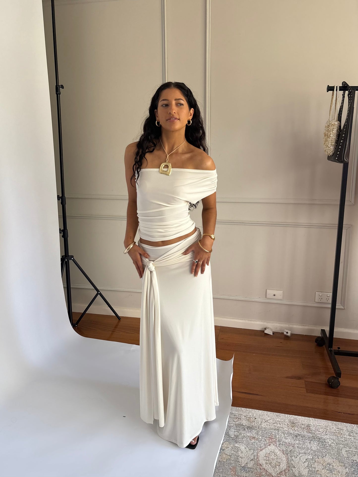 SADIE SKIRT - BUTTER