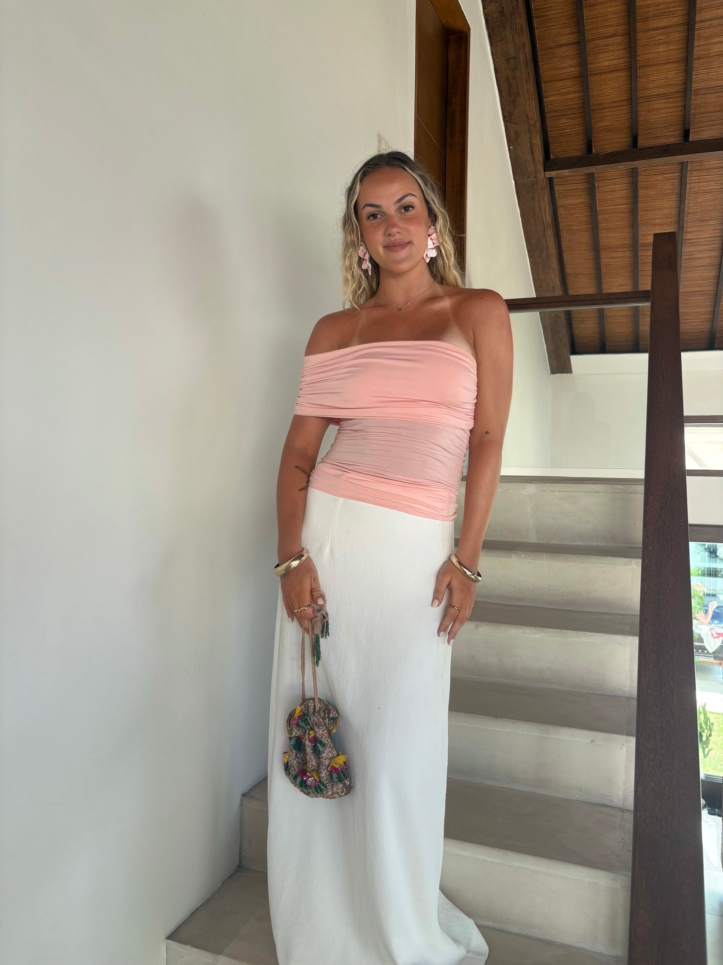 ADA TOP - PEACH PINK