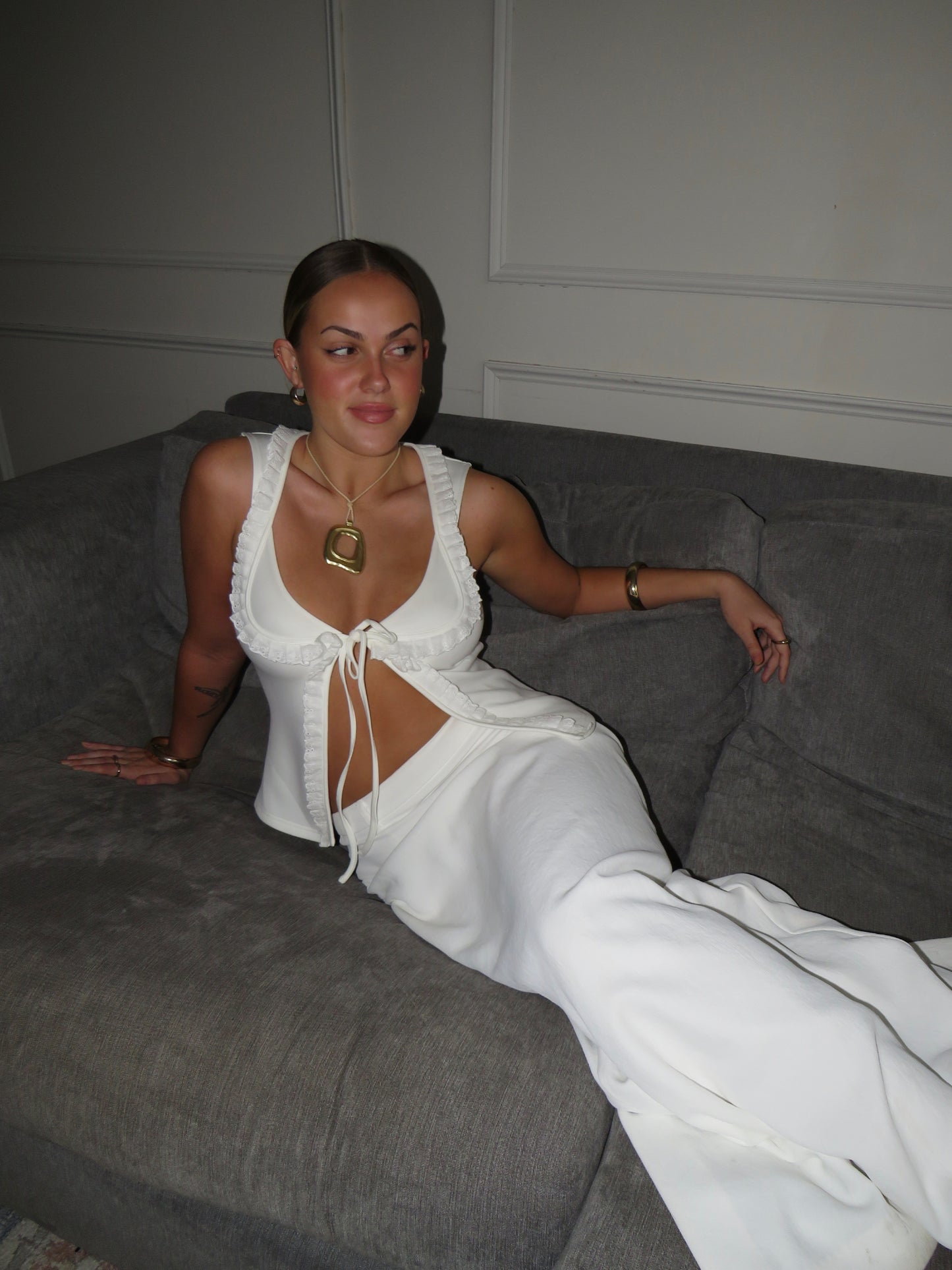 IRIS TOP - WHITE