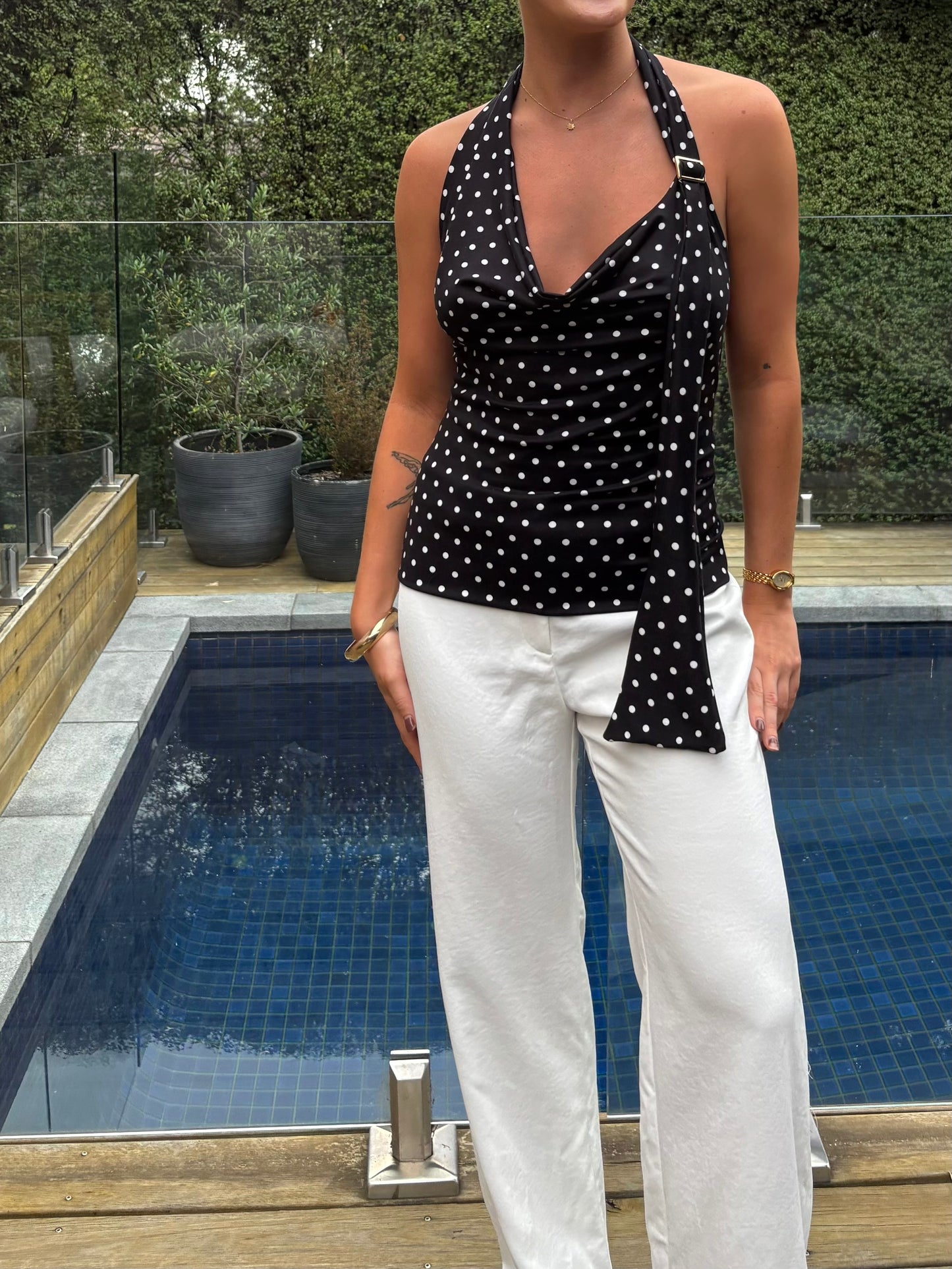 GRETA TOP - POLKA