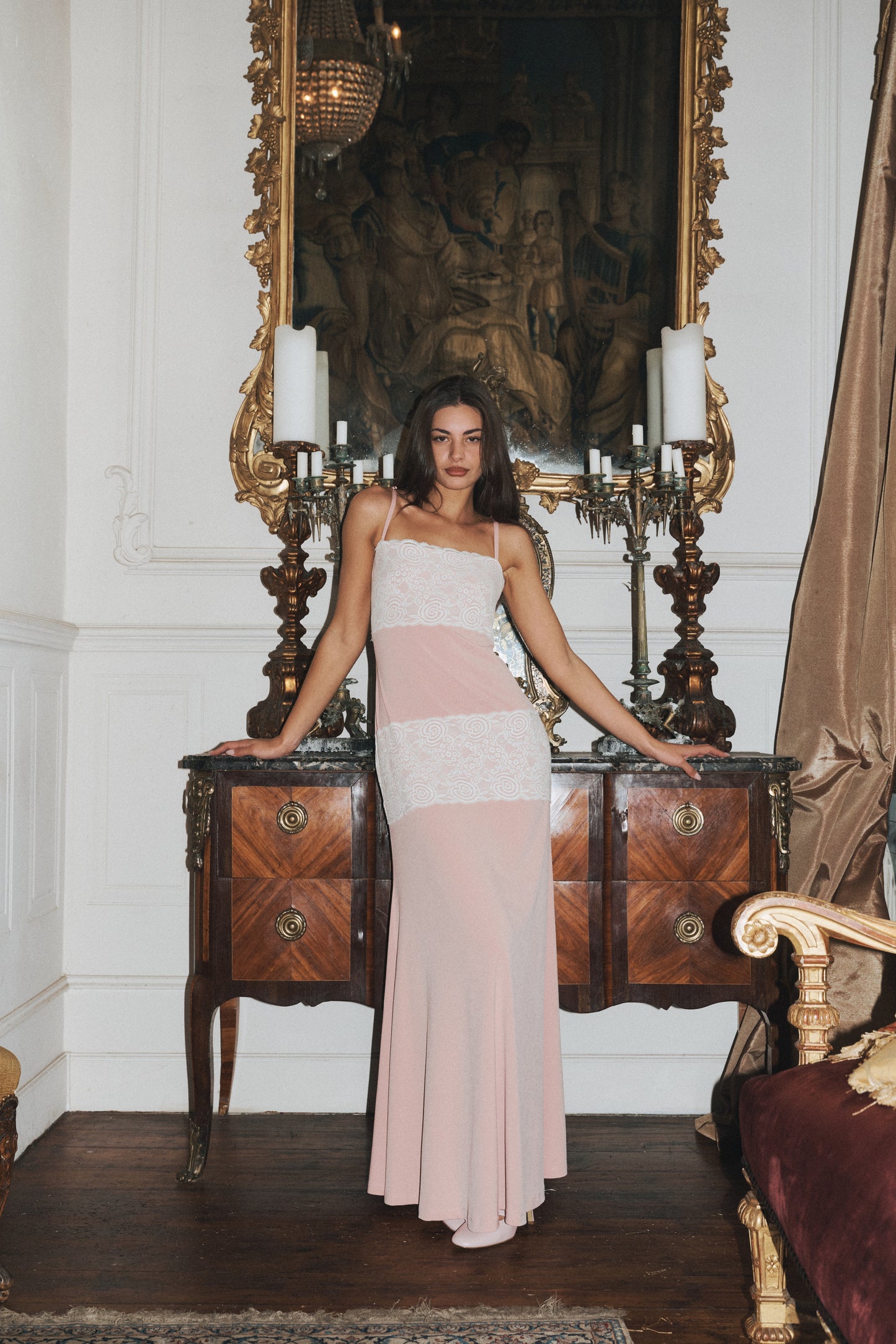 FREYA DRESS - BLUSH