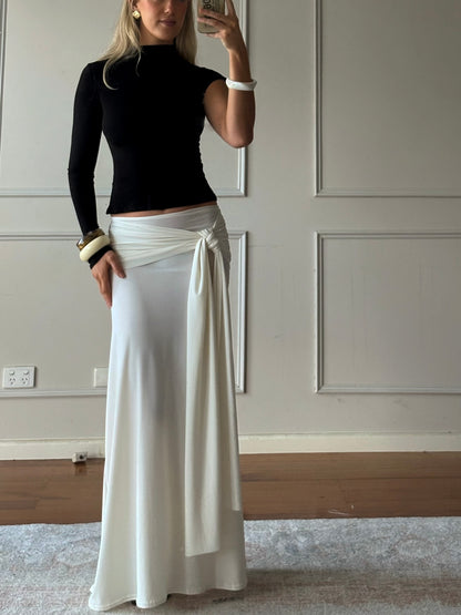 CORA TOP - BLACK