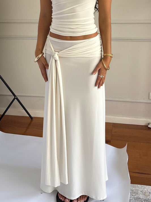 SADIE SKIRT - BUTTER