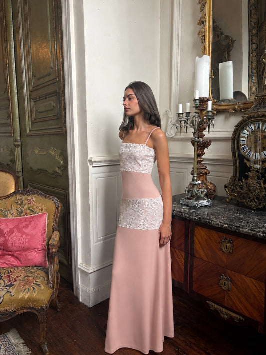 FREYA DRESS - BLUSH
