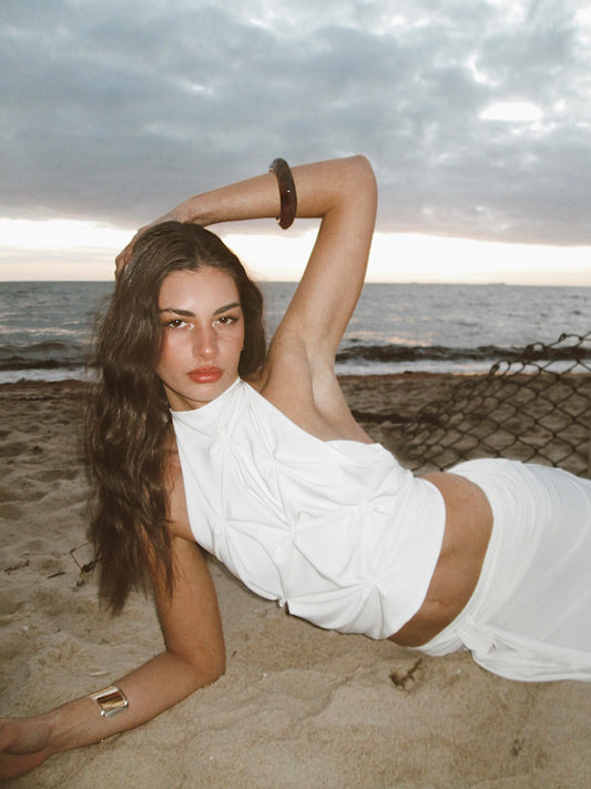 SUKI TOP - BUTTER