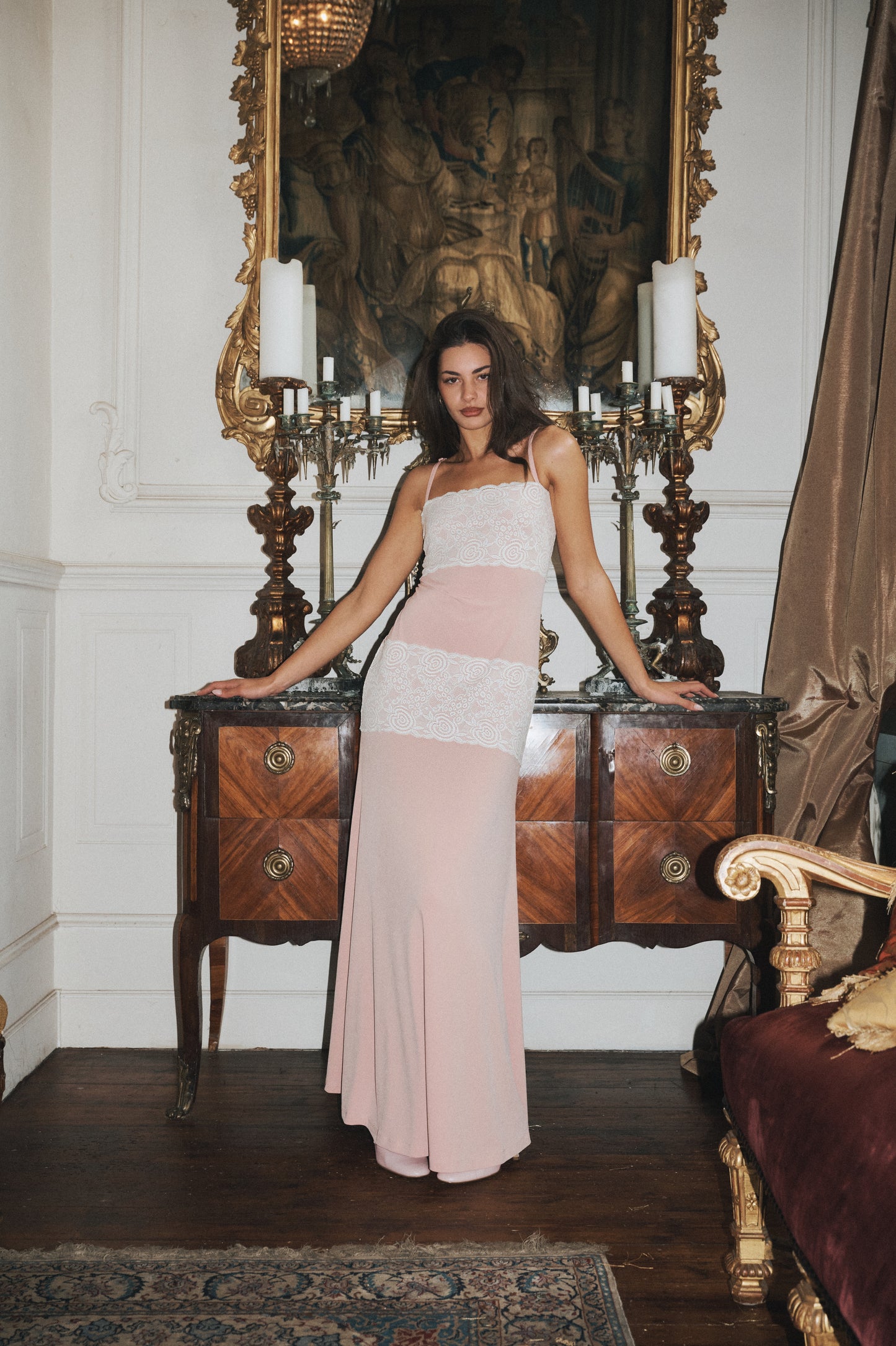 FREYA DRESS - BLUSH