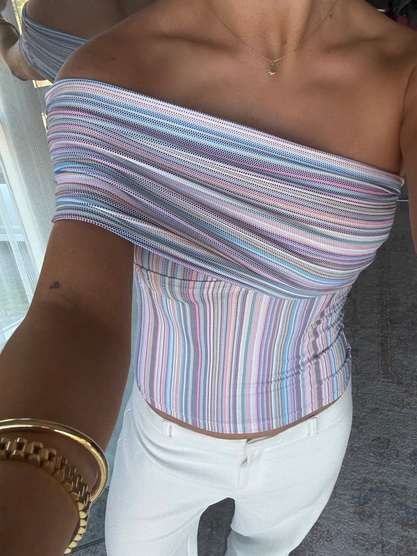 ADA TOP - SALTBLUSH