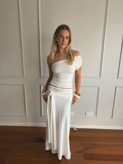 SADIE SKIRT - BUTTER