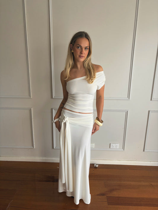 SADIE SKIRT - BUTTER