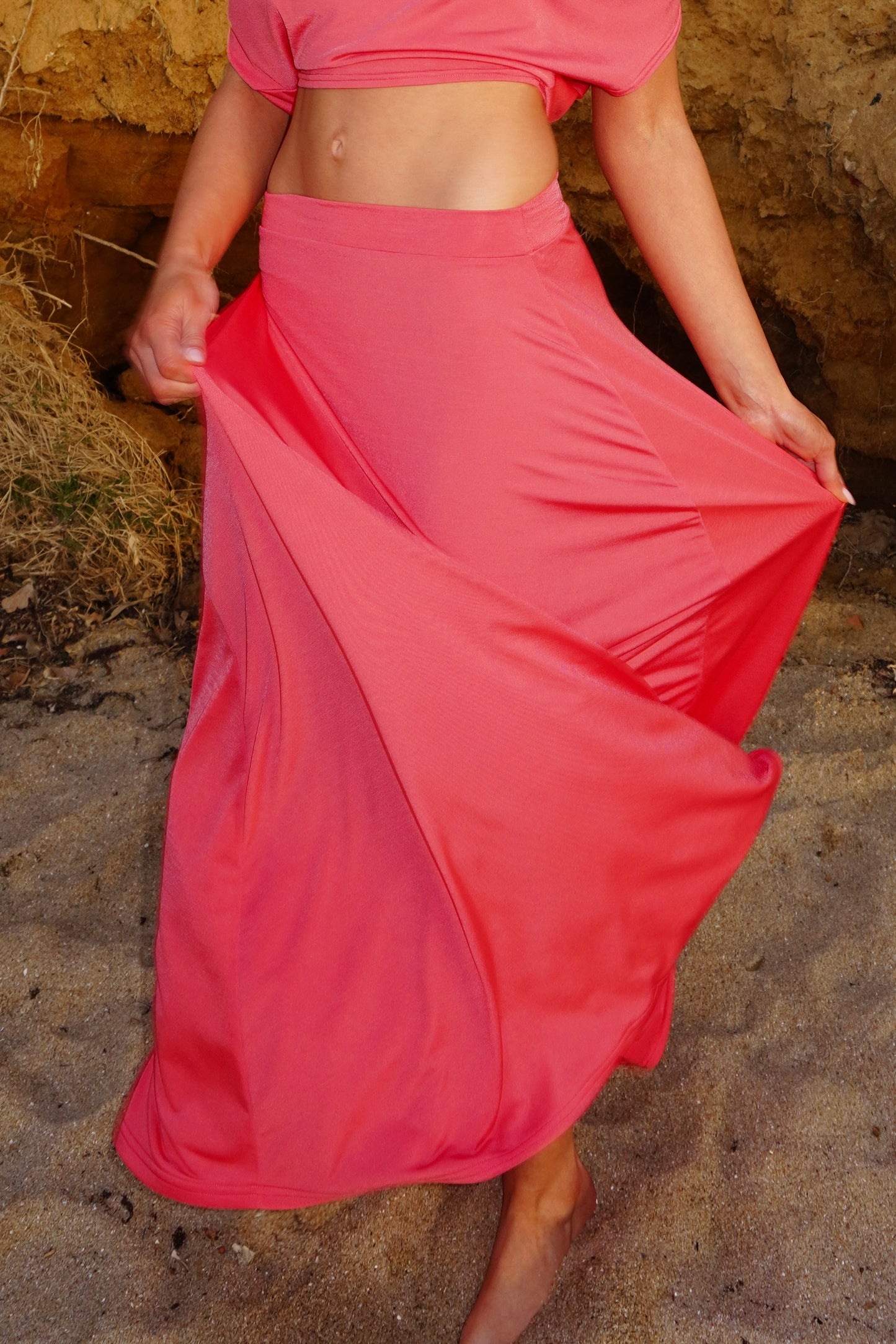 SUKI SKIRT - CORAL