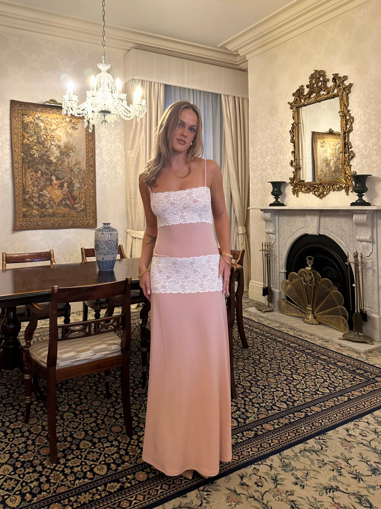 FREYA DRESS - BLUSH