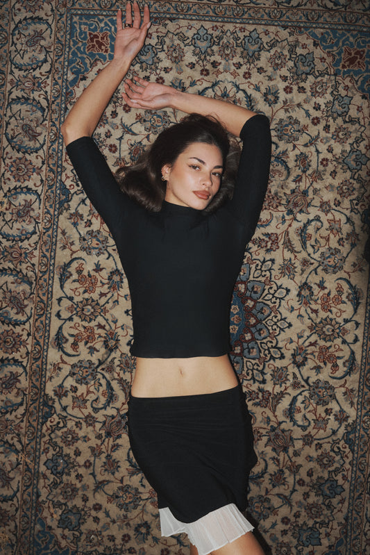LENNIE TOP - BLACK