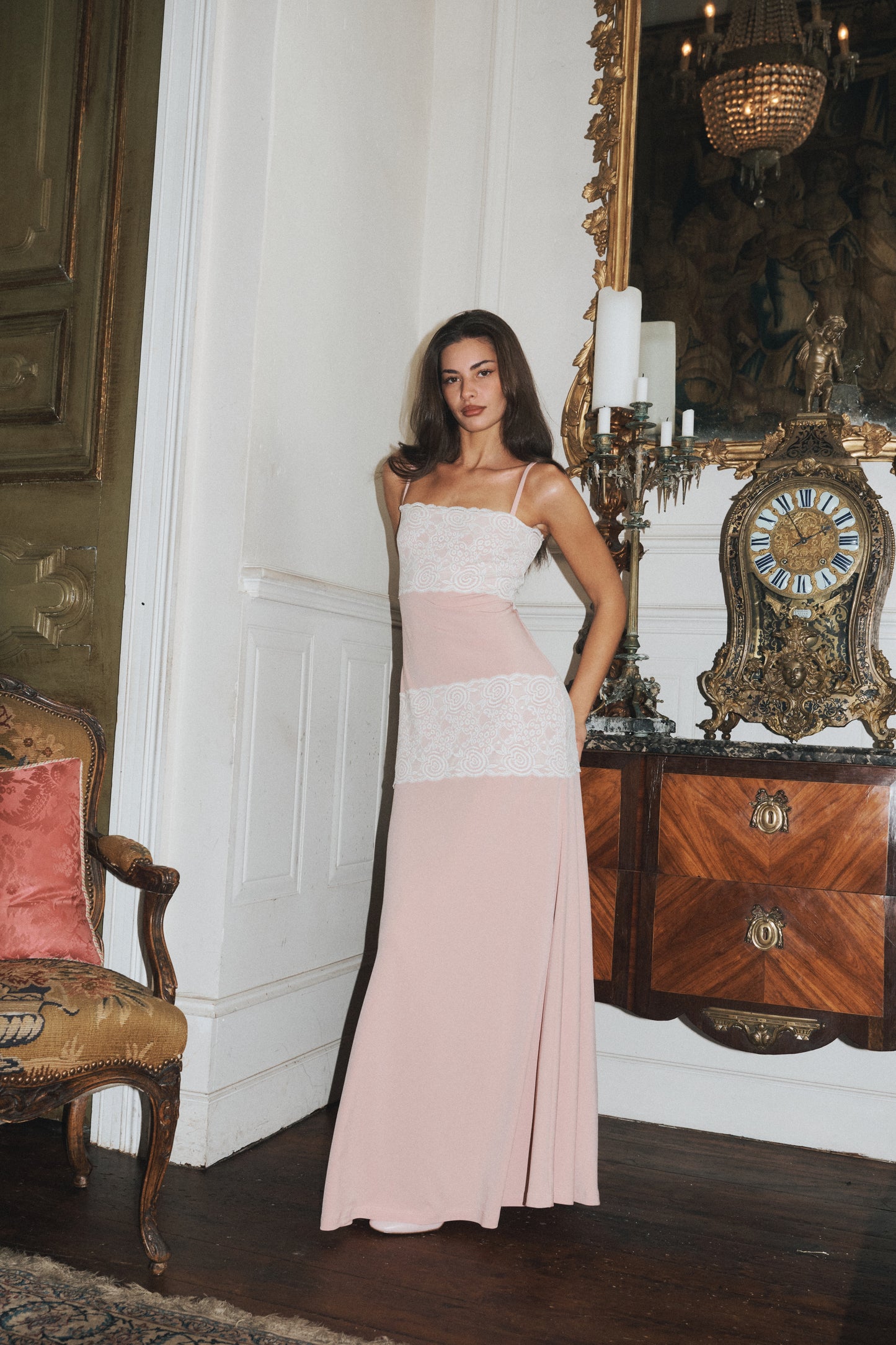 FREYA DRESS - BLUSH